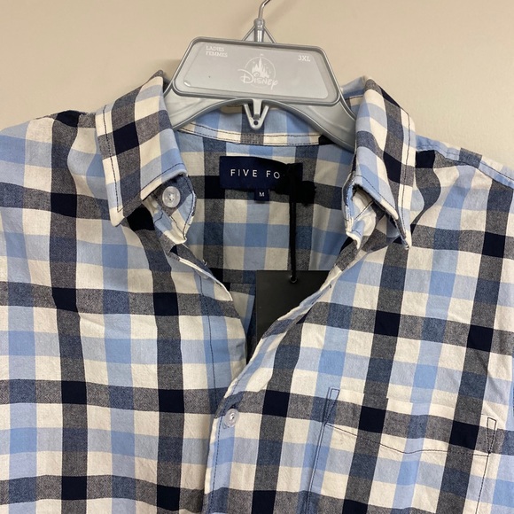 🔥🔥Chris Blue Plaid  Shirt - Picture 3 of 6
